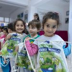 Minikler “çevre kahramanı” oldu