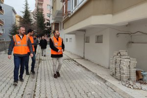 Çorum Belediyesi riskli binaları denetliyor 