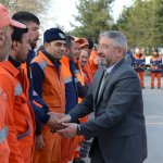 “Şehrimize hizmet eden tüm emekçi kardeşlerimizin günü kutlu olsun”