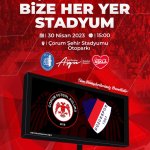 Başkan Aşgın’dan Çorum FK taraftarına davet