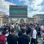 Belediyeden taraftara jest