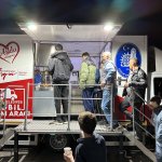 Belediyeden teravih sonrası salep ikramı 