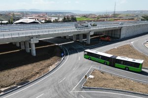 Körüklü otobüs Çorum'da 