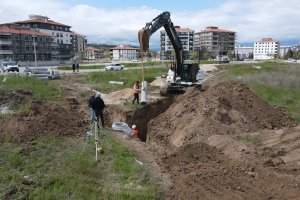 Belediye, altyapı çalışmalarında hız kesmiyor