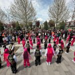 Çiğdem aşı geleneği yaşatıldı