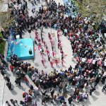 Çiğdem aşı geleneği yaşatıldı