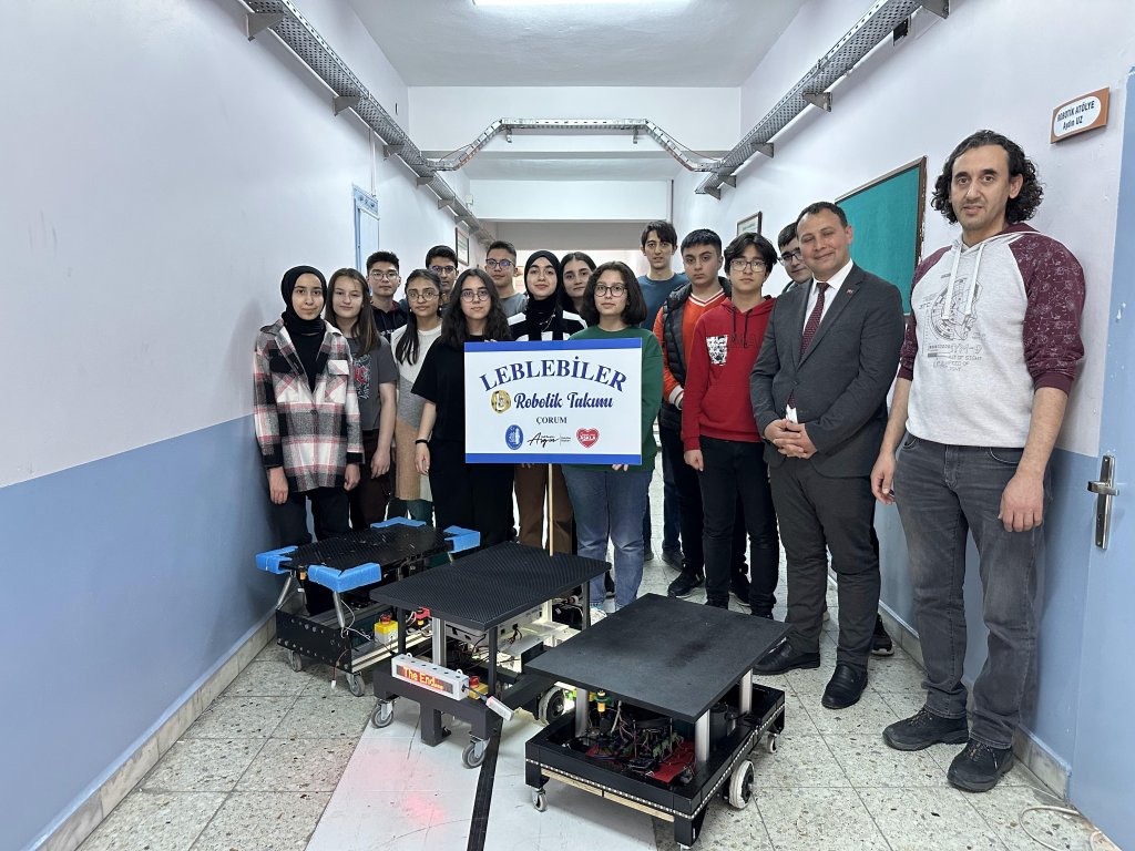 Leblebiler, şampiyonluk için TEKNOFEST’e uğurlandı