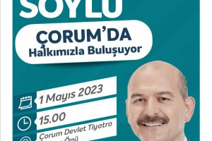 Başkan Aşgın’dan, Süleyman Soylu mitingine davet