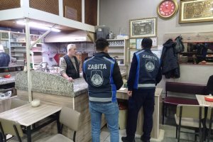 Zabıta, çay ocaklarını denetledi