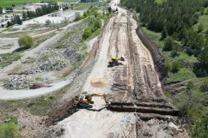 Mimar Sinan 9. Caddede hummalı çalışma