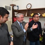 Başkan Aşgın, engelli öğrencilerle yemek yaptı