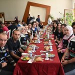 Başkan Aşgın, engelli öğrencilerle yemek yaptı