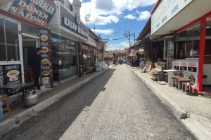 Belediye, Tarihi Arastada Hamit Cami Sokak’ı asfaltladı