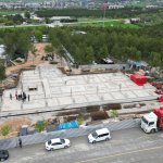 Hayvan Hastanesi inşaatı hızla ilerliyor 