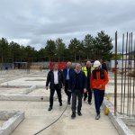 Hayvan Hastanesi inşaatı hızla ilerliyor 