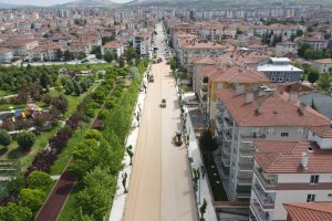 Hüyük Caddesi’nde sona yaklaşıldı