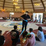 Depremzede çocuklar, festivalde gönüllerince eğlendi