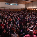 Türk Halk Müziği konserinde salon dolup taştı