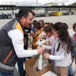 Öğrenciler, Atık Getirme Merkezi’ni gezdi 