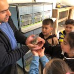 Öğrenciler, hayvan dostlarıyla buluştu