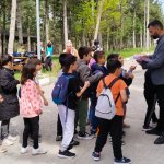 Öğrenciler, hayvan dostlarıyla buluştu