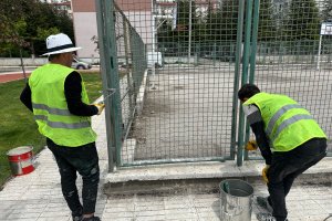 Semt sahaları gençler için hazırlanıyor