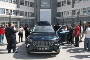 TOGG, Çorum Belediyesi’nin yeni makam aracı oldu