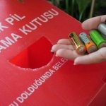 Okullarda 1,5 tondan fazla atık pil toplandı