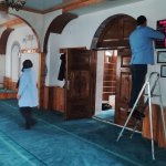 Belediye, ibadethanelerin temizliğine devam ediyor