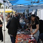 Kadın Kültür Merkezi kursiyerleri stant açtı