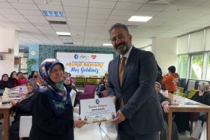 62 kursiyer okuma bayramında sertifikalarına kavuştu