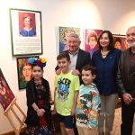 “Sanatla Büyüyenler” resim sergisi açıldı