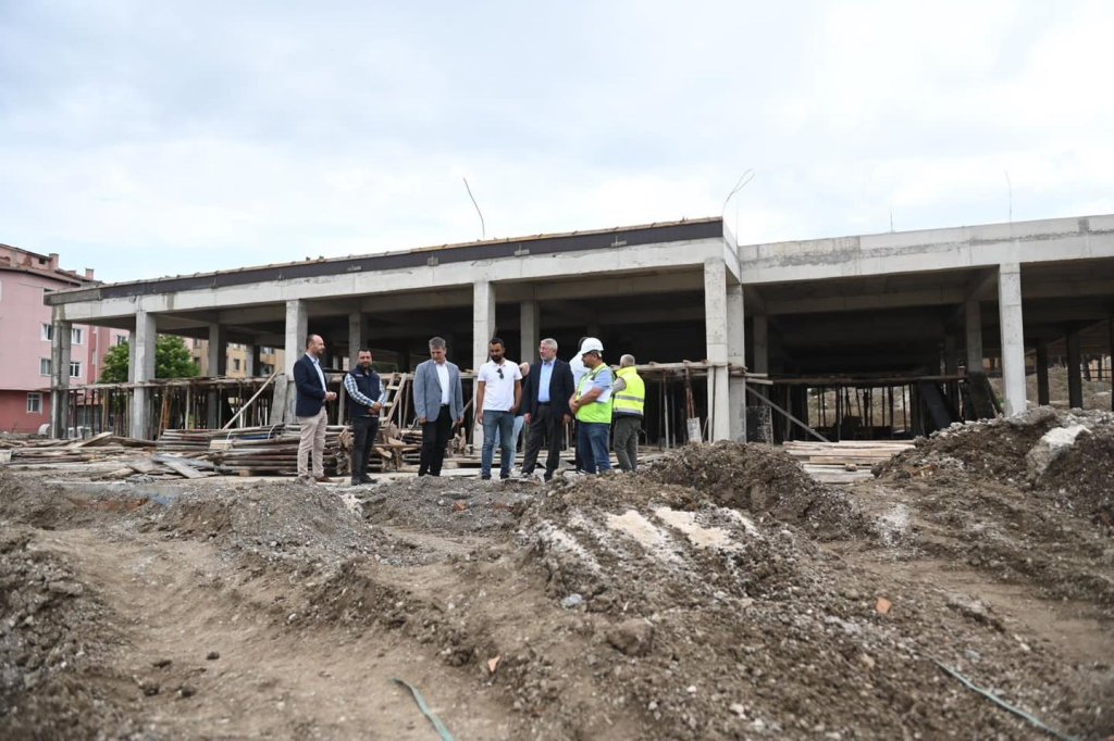 Spor Temalı Millet Bahçesi’nde çalışmalar sürüyor