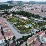 Spor Temalı Millet Bahçesi’nde çalışmalar sürüyor