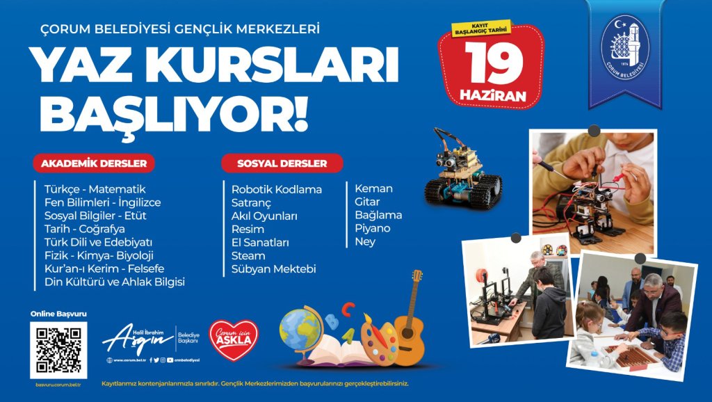 Yaz Kurslarımız Başlıyor