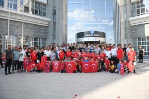 Kırkpınar pehlivanları Çorum’u gururlandırdı