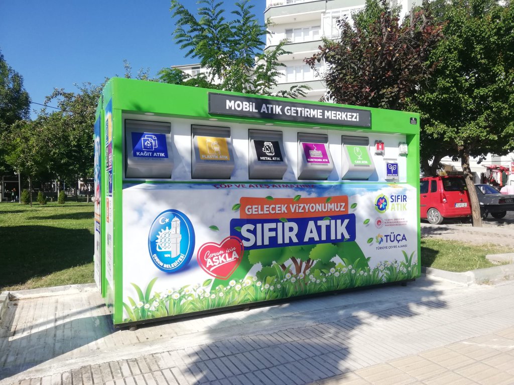 Mobil atık getirme merkezleri artık her yerde olacak