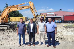 Sanayi esnafından Başkan Aşgın’a yol teşekkürü