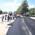 Sanayi Sitesi 17. Cadde Asfaltlandı