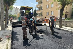 Bahçelievler Mahallesi’nde asfalt seferberliği