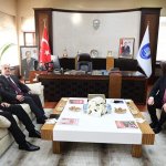 Başkan Aşgın, Vali Çiftçi ve Dağlı’yı tebrik etti