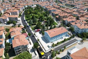 Belediye’den Gülabibey’de asfalt seferberliği