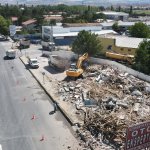 Erzurum Dede Caddesi’nde son engel ortadan kalktı