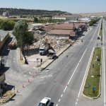 Erzurum Dede Caddesi’nde son engel ortadan kalktı