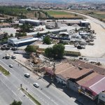 Erzurum Dede Caddesi’nde son engel ortadan kalktı