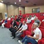 Belediye ve hurdacı esnafı bir araya geldi