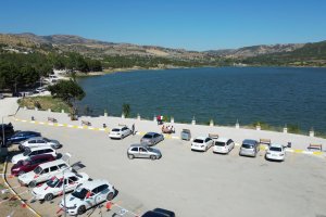 Çomar Barajı mesire alanı vatandaşların beğenisini topladı