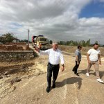 Bağ yollarında hummalı çalışma 