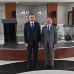 Vali Mustafa Çiftçi’ye veda yemeği 