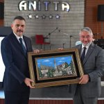 Vali Mustafa Çiftçi’ye veda yemeği 